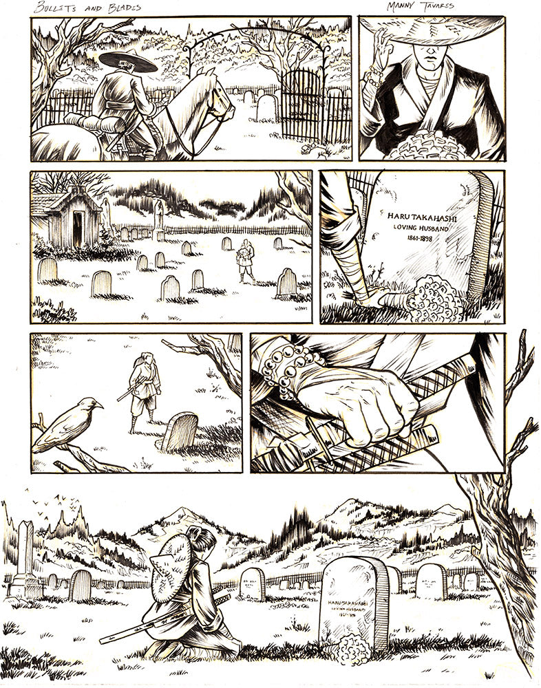 Bullets and Blades page 01