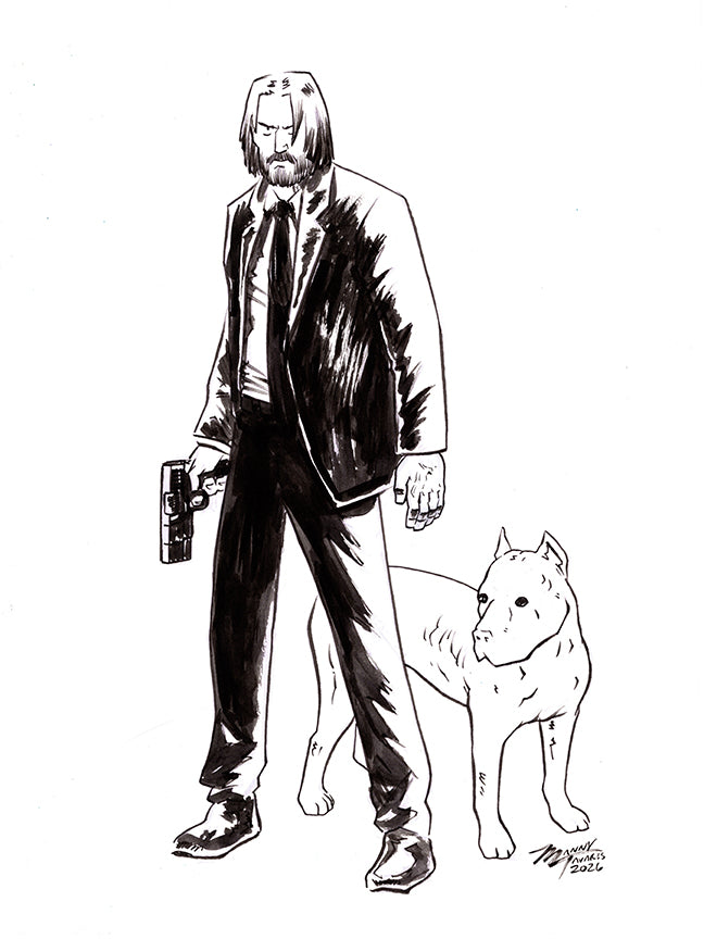John Wick Sketch